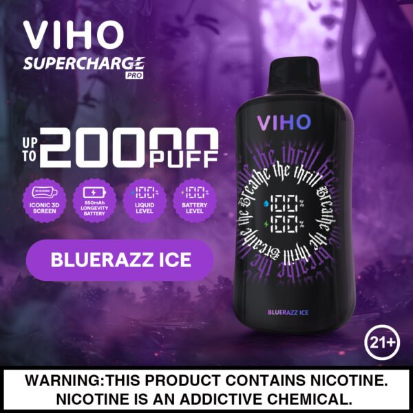 Blue Razz lcy Viho Supercharge Pro