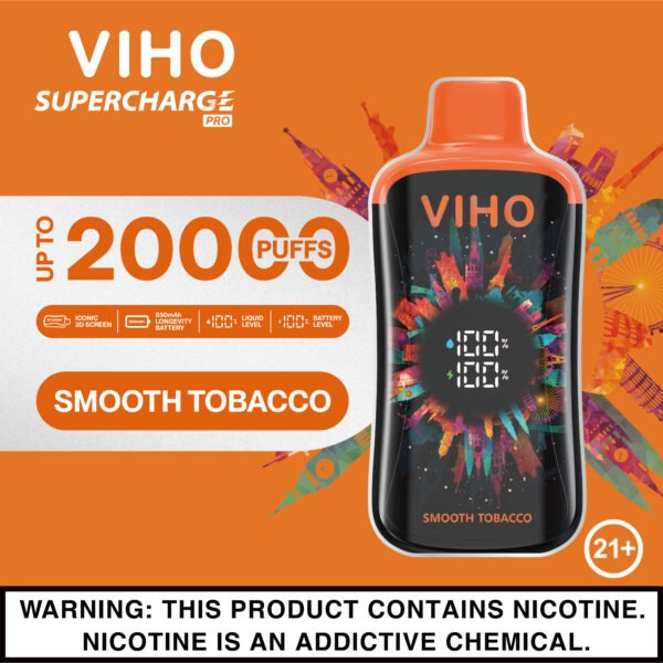 Smooth Tobacco Viho Supercharge Pro
