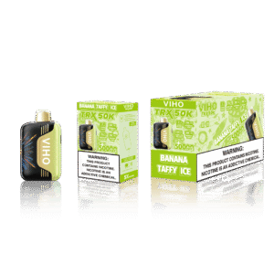 Banana Taffy Ice Viho TRX Vape 50K Puffs