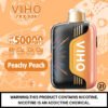 Viho TRX: 50K Puffs Bold Peachy Flavor with Customizable Airflow