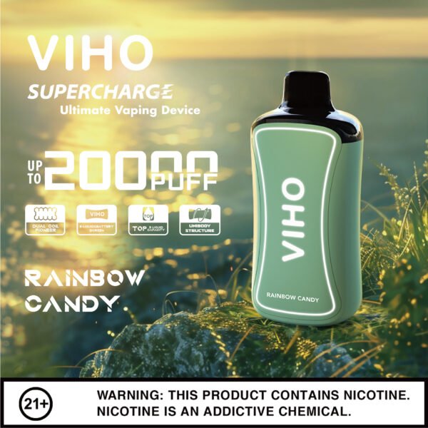 Rainbow Candy Viho Supercharge Vape