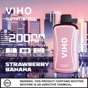 VIHO SUPERCHARGE STRAWBERRY BANANA Information