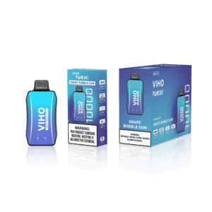 Grape Bubble Gum Viho Turbo Vape 10000 Puff