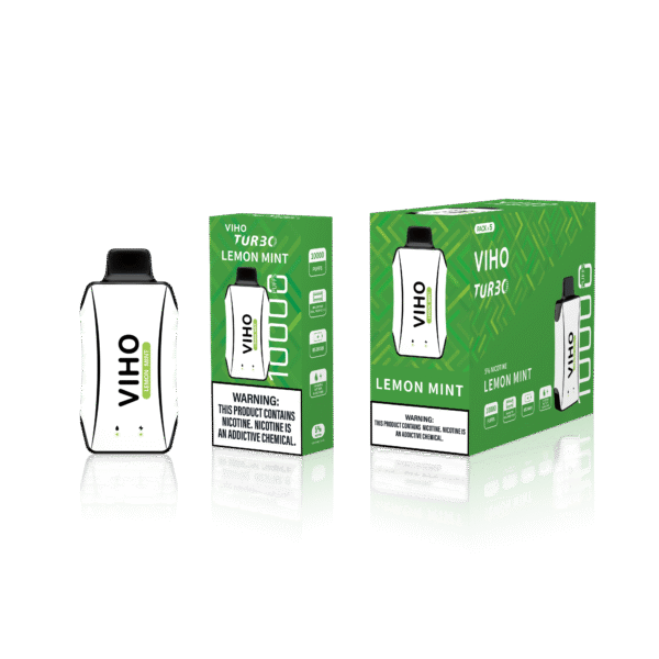 Lemon Mint Viho Turbo Vape 10000 Puff