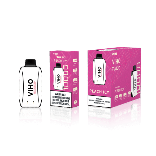 Peach Icy Viho Turbo Vape 10000 Puff