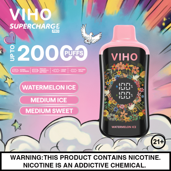 Watermelon Ice Viho Supercharge Pro