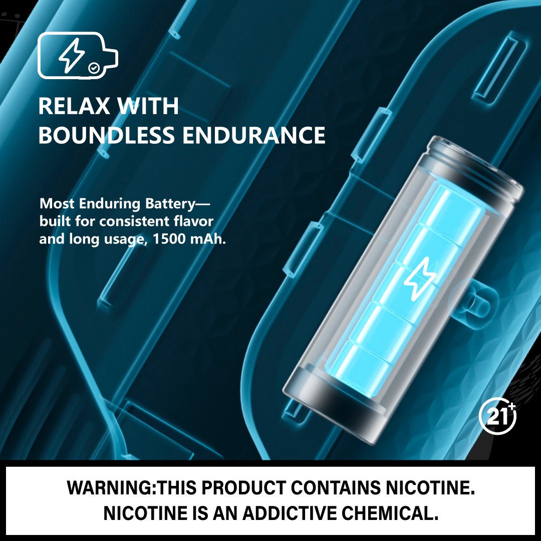 VIHO TRX Vapes 1500mAh Battery Icon