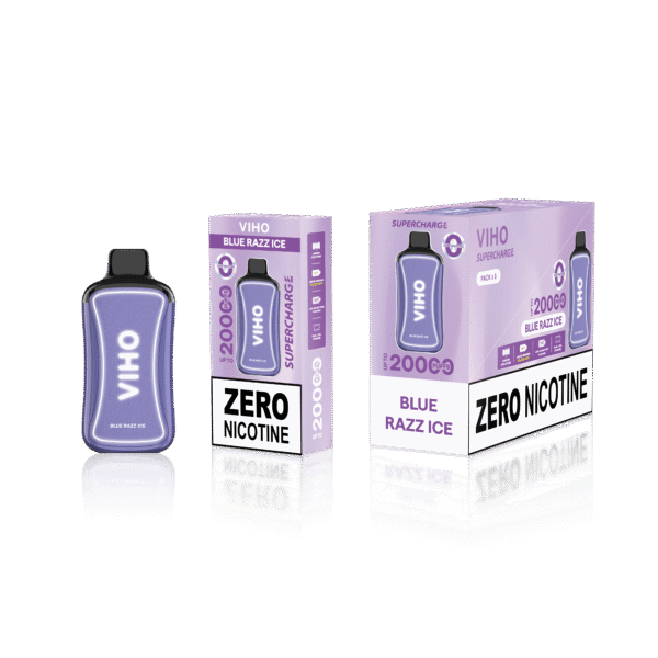 viho blue-razz-0nicotine-package