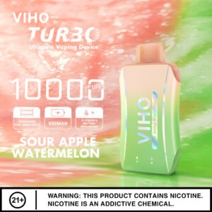 Sour Apple Watermelon Viho Turbo Vape 10K Puff
