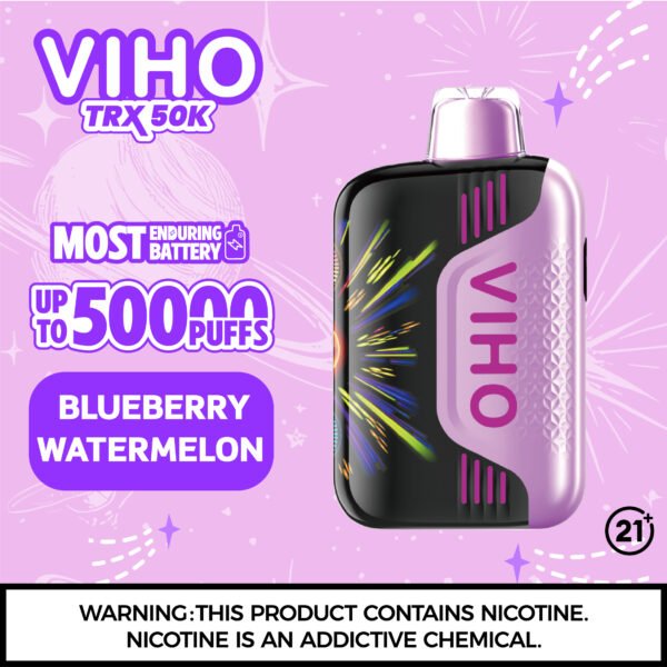 blueberry watermelon flavor viho trx 50k