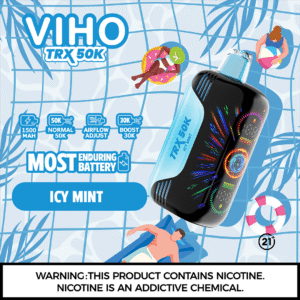 Ice Mint Flavor Viho Vape TRX 50K Puffs | Official Store