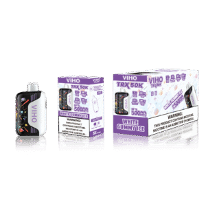 White Gummy Ice Viho TRX Vape 50K Puffs