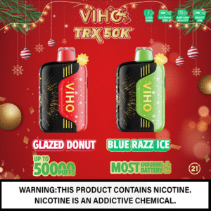 Blue Razz Ice Viho TRX Vape 50K Puffs Christmas Edition