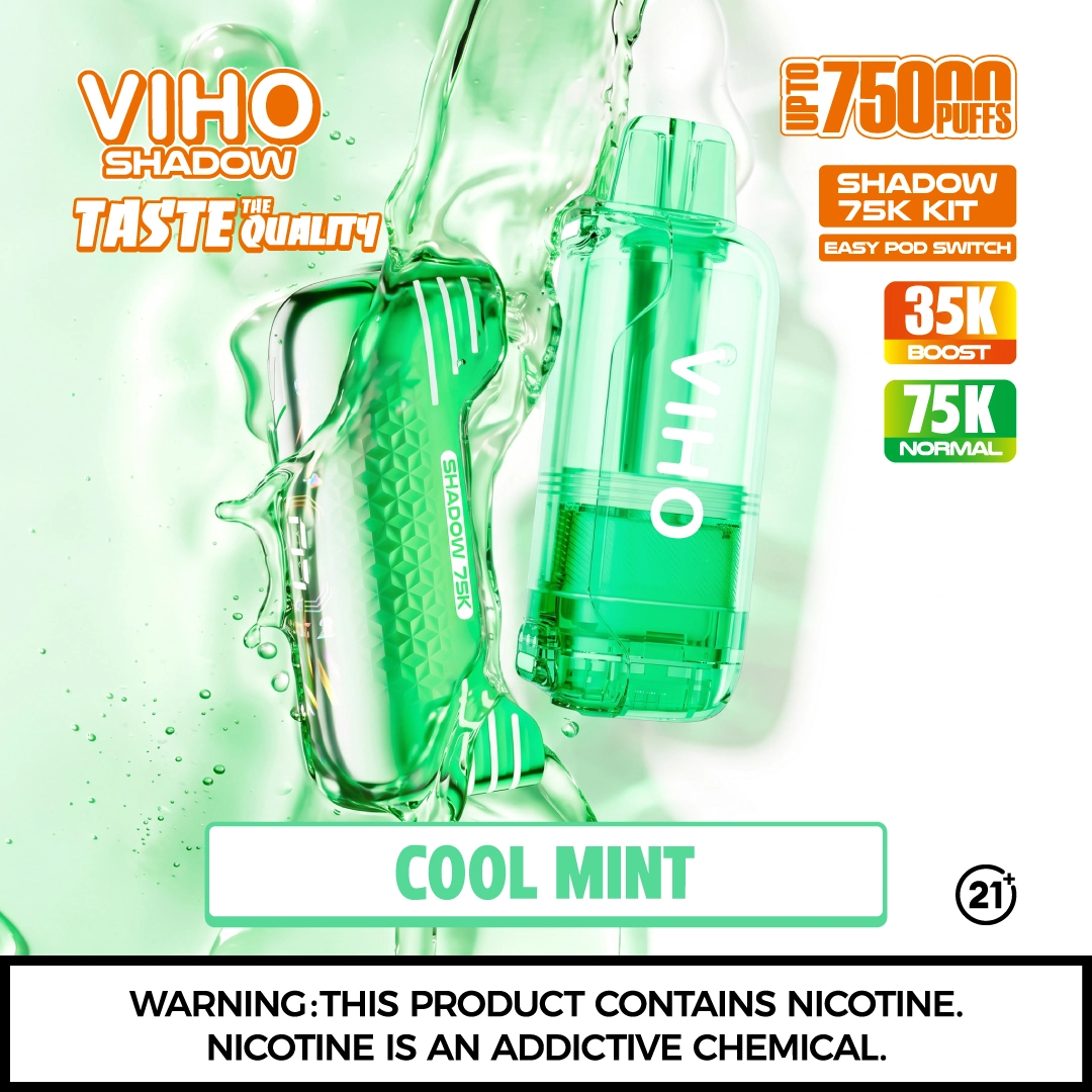 VIHO Shadow 75K Cool Mint Disposable Vape Kit