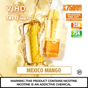 VIHO Shadow 75K Menxico Mango Disposable Vape Kit