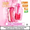 VIHO Shadow 75K Sour Strawberry Disposable Vape Kit