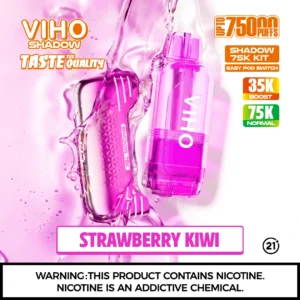 VIHO Shadow 75K Strawberry Kiwi Disposable Vape Kit