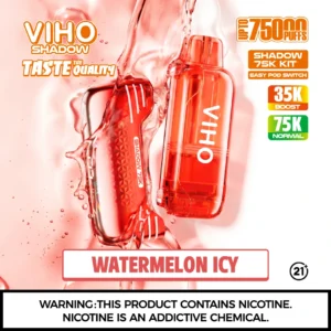 VIHO Shadow 75K Watermelon Icy Disposable Vape Kit