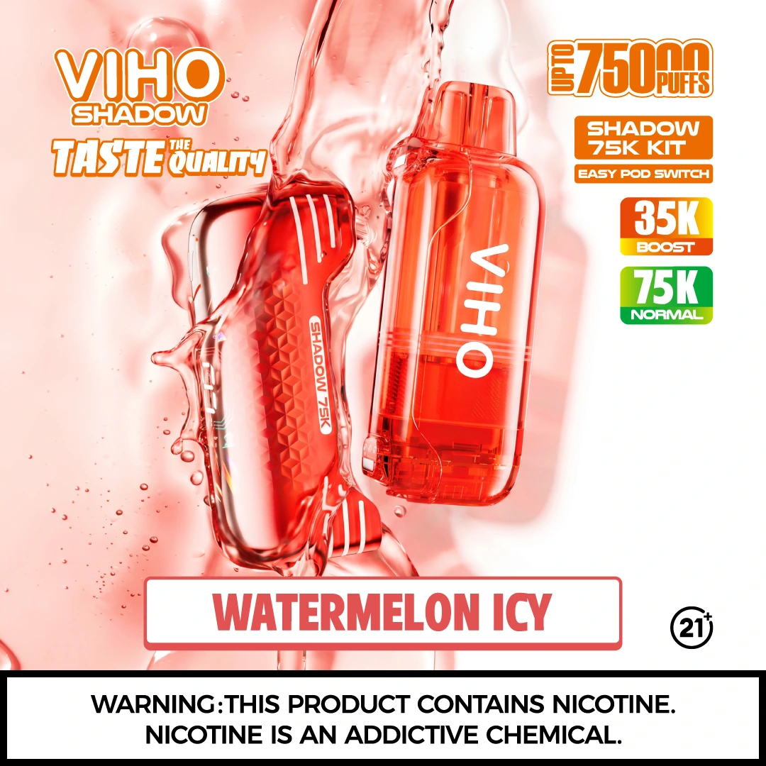 VIHO Shadow 75K Watermelon Icy Disposable Vape Kit