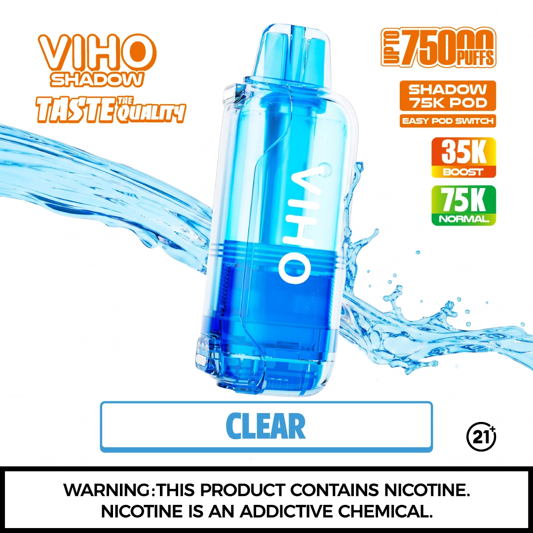 VIHO Shadow 75K Clear Replacement Pod
