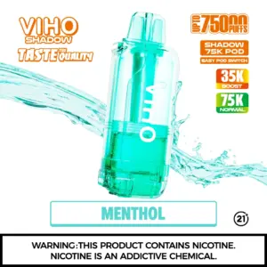 VIHO Shadow 75K Menthol Replacement Pod