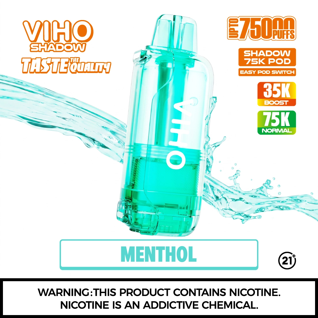 VIHO Shadow 75K Menthol Replacement Pod