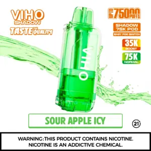 VIHO Shadow 75K Sour Apple Icy Replacement Pod